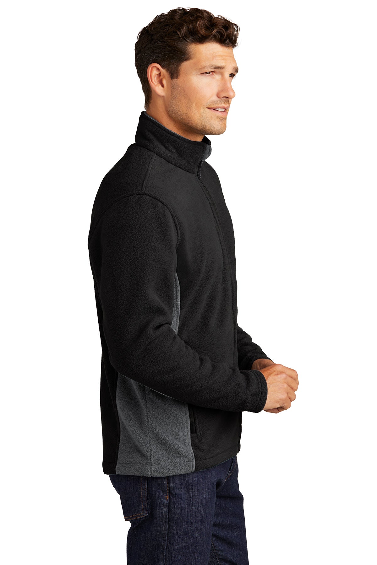 Men's Colorblock Microfleece