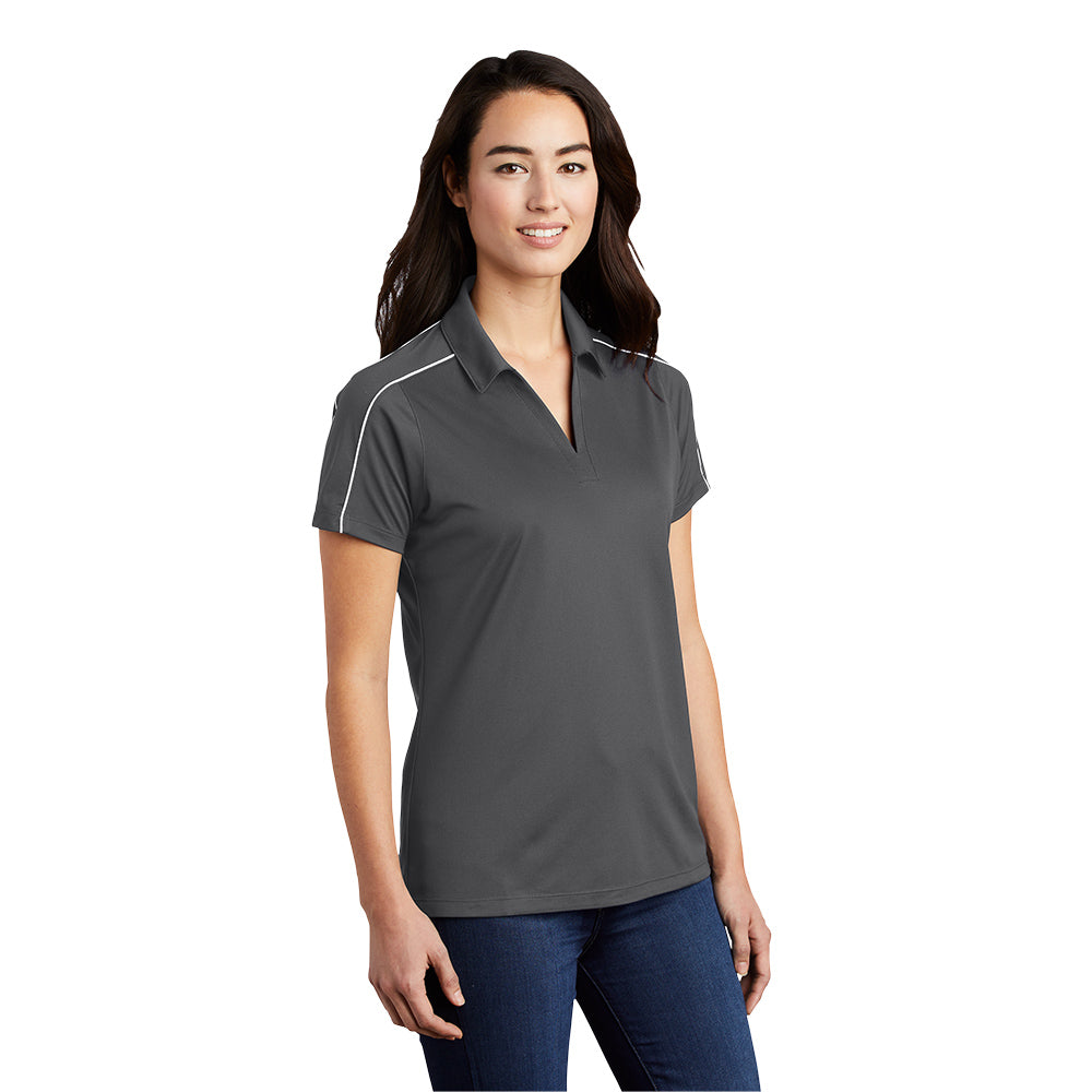 Ladies Sport-Wick Piped Polo