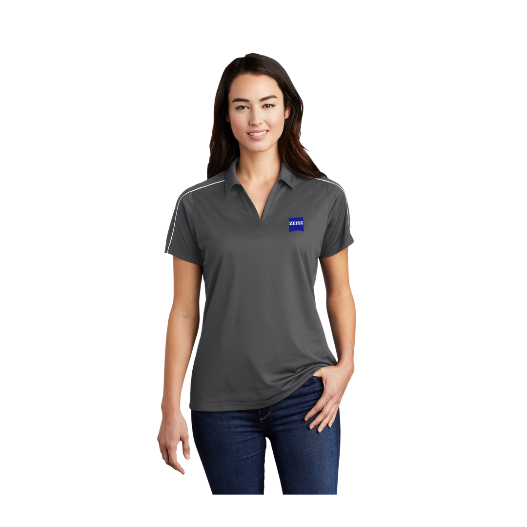 Ladies Sport-Wick Piped Polo