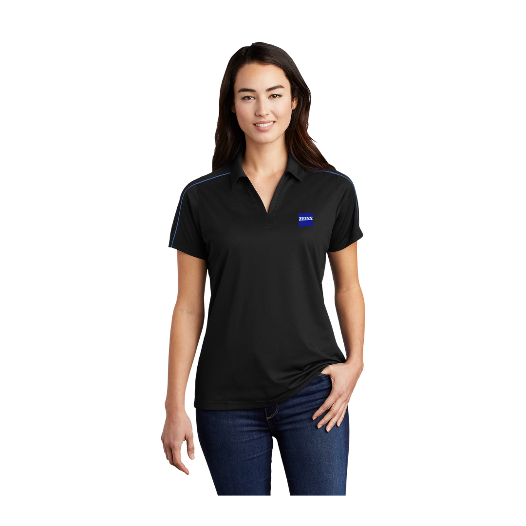 Ladies Sport-Wick Piped Polo