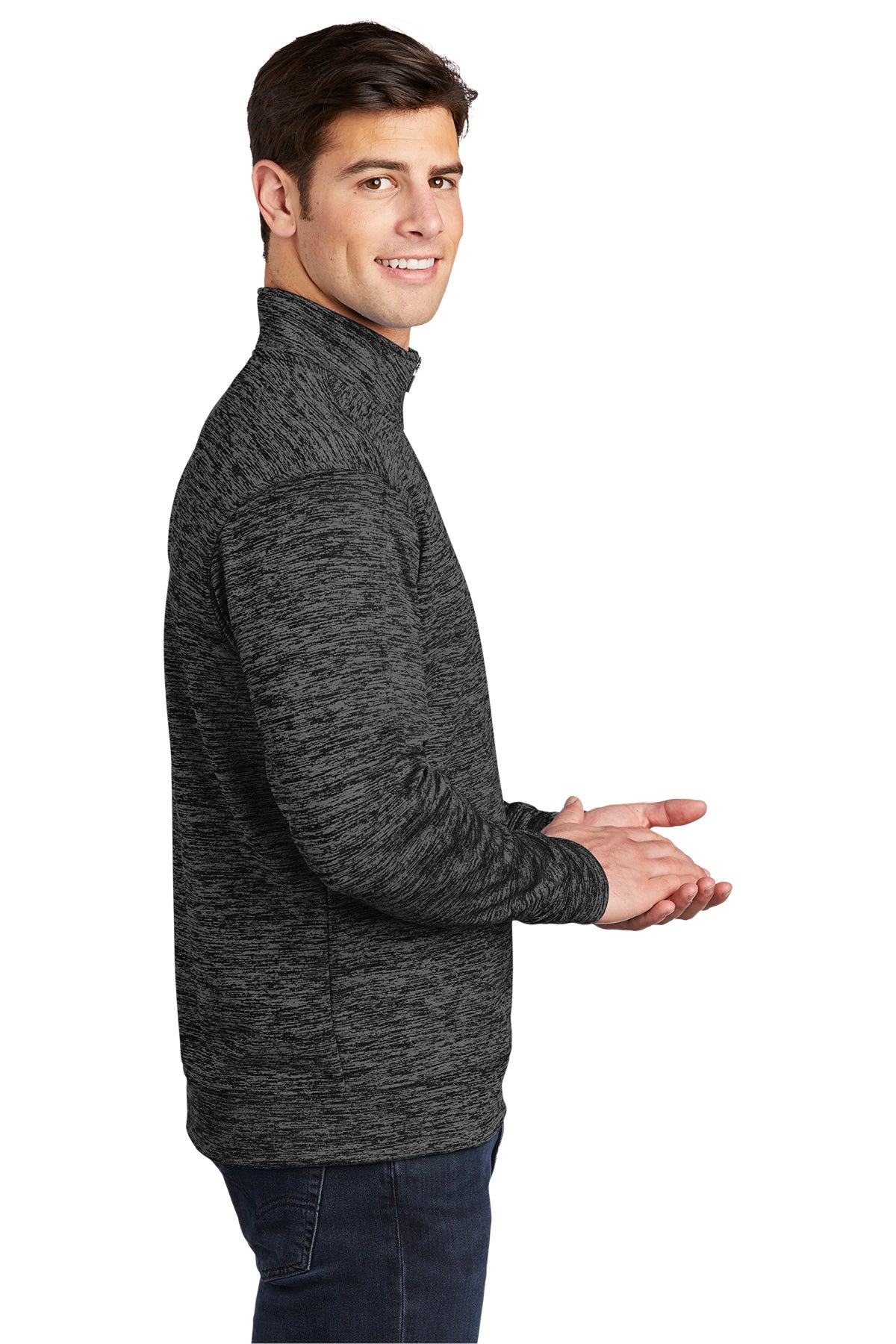 Men's Heathered Fleece