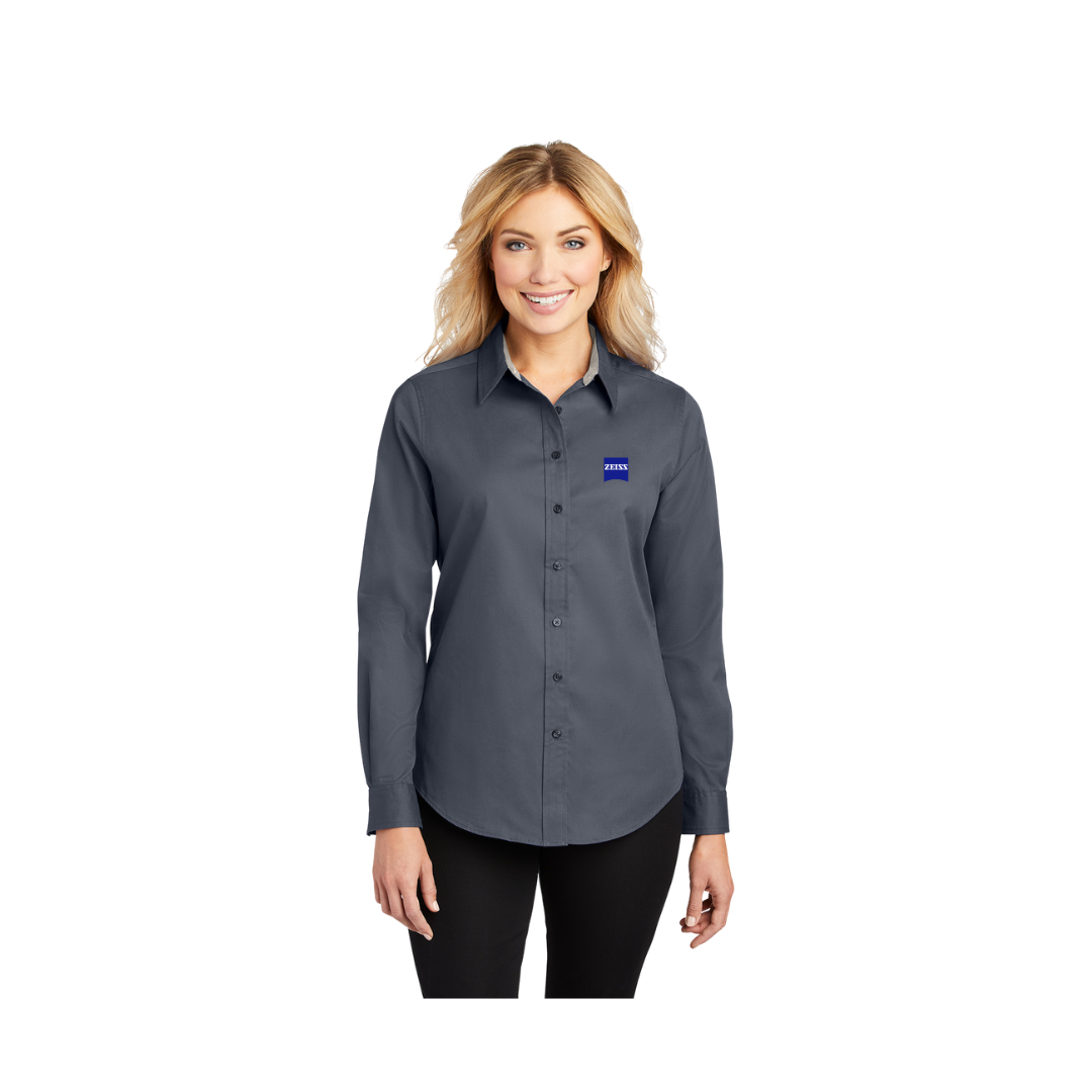 Women's Long Sleeve Easy Care Twill