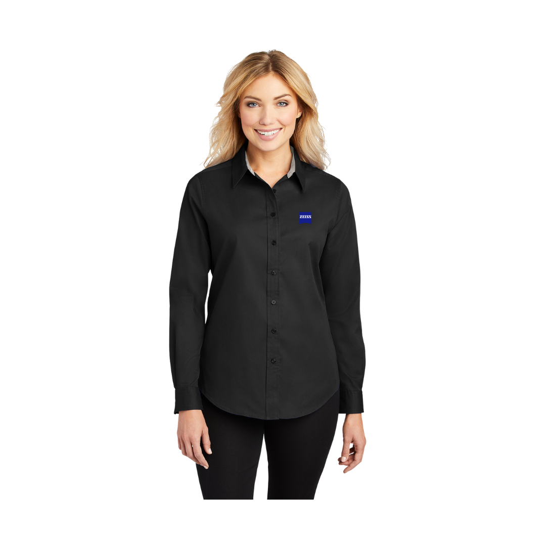 Women's Long Sleeve Easy Care Twill